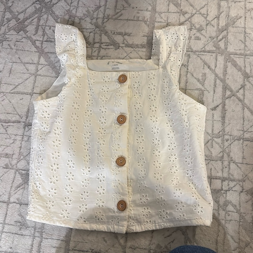 Kid’s white tanktop